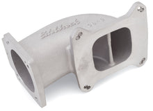 Load image into Gallery viewer, Edelbrock Low Profile Intake Elbow 90mm Throttle Body to Square-Bore Flange As-Cast Finish - Black Ops Auto Works