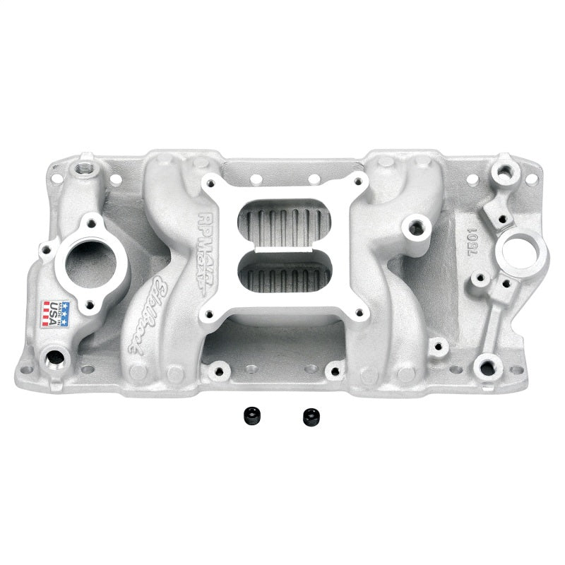 Edelbrock S/B Chevy RPM Air-Gap Manifold - Black Ops Auto Works