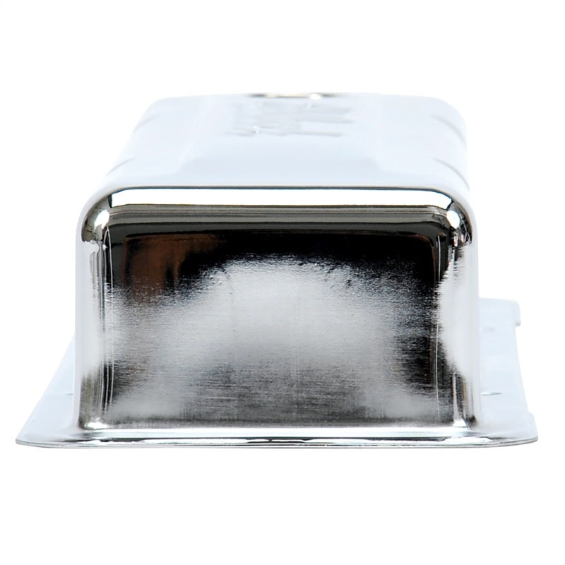 Edelbrock Valve Cover Signature Series Chevrolet 1959-1986 262-400 CI V8 Low Chrome - Black Ops Auto Works