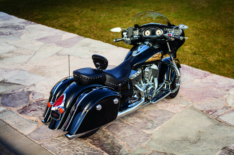 KUR5670-Kuryakyn Saddlebag Top Trim Indian Chrome-Bags - Saddlebags-Kuryakyn