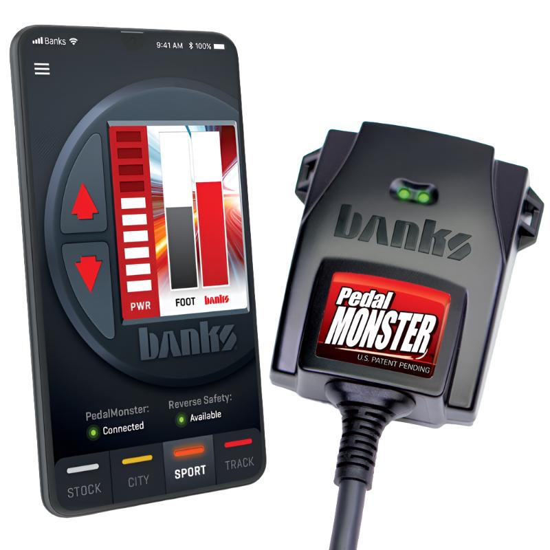 GBE64340-Banks Power Pedal Monster Throttle Sensitivity Booster (Stand-Alone) - Use w/Phone-Throttle Controllers-Banks Power