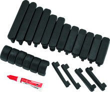 Load image into Gallery viewer, KUR7010-Kuryakyn Full Replacement Rubber Set (22Pcs)-Pedal Covers-Kuryakyn
