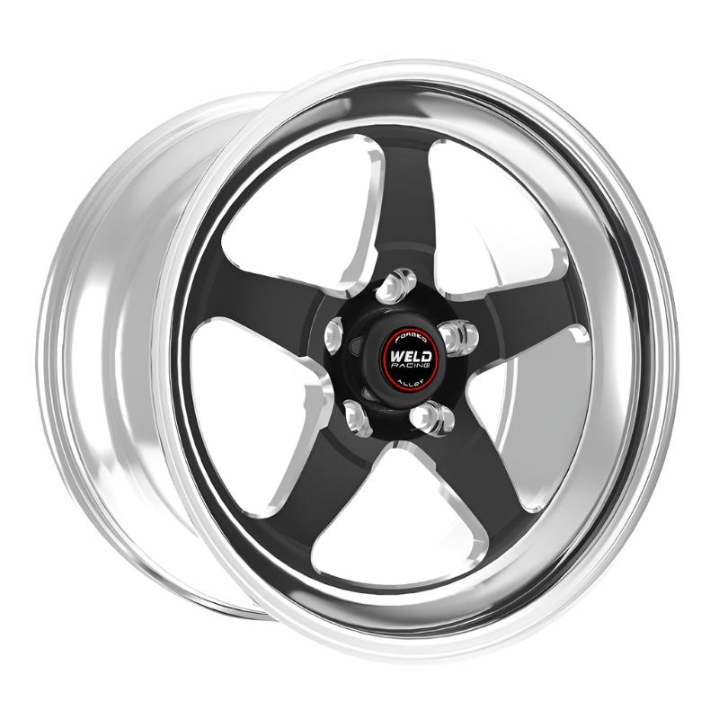 Weld S71 17x10 / 5x4.5 BP / 7.9in. BS Black Wheel (Low Pad) - Non-Beadlock-Wheels - Forged-Weld