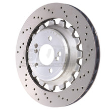 Load image into Gallery viewer, SHWBRR48254-SHW 19-21 BMW M2 Competition 3.0L Right Rear Cross-Drilled Lightweight Brake Rotor (34118072020)-Brake Rotors - Drilled-SHW Performance