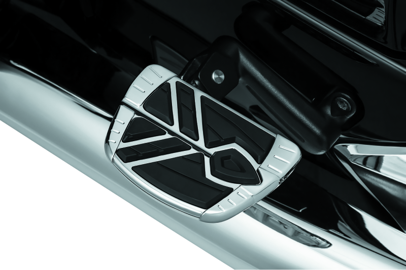KUR5652-Kuryakyn Spear Mini Boards Without Adapter Chrome-Running Boards-Kuryakyn
