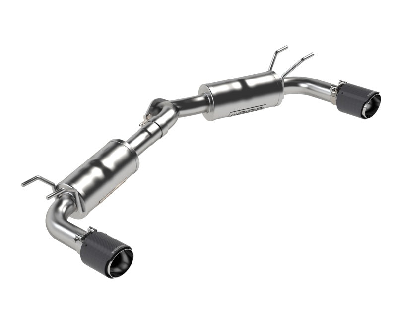 MBRP 19-23 Mazda 3 Hatchback T304SS 2.5in Axle-Back, Dual Rear Exit w/Carbon Fiber Tips-Axle Back-MBRP