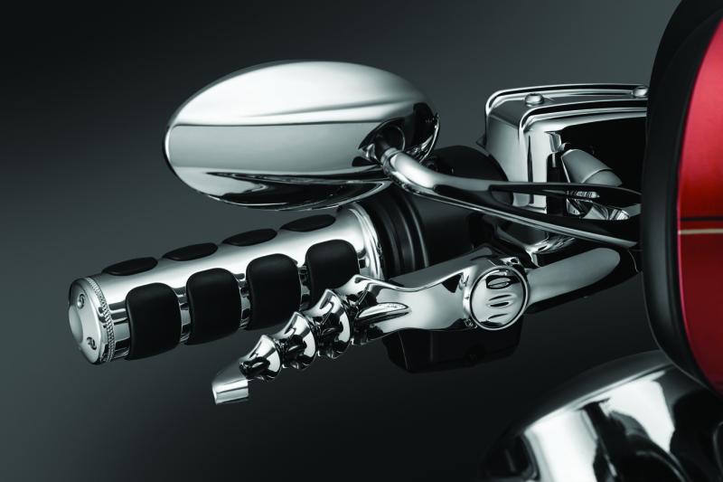 KUR1721-Kuryakyn Zombie Levers 14-16 Touring Chrome-Levers-Kuryakyn