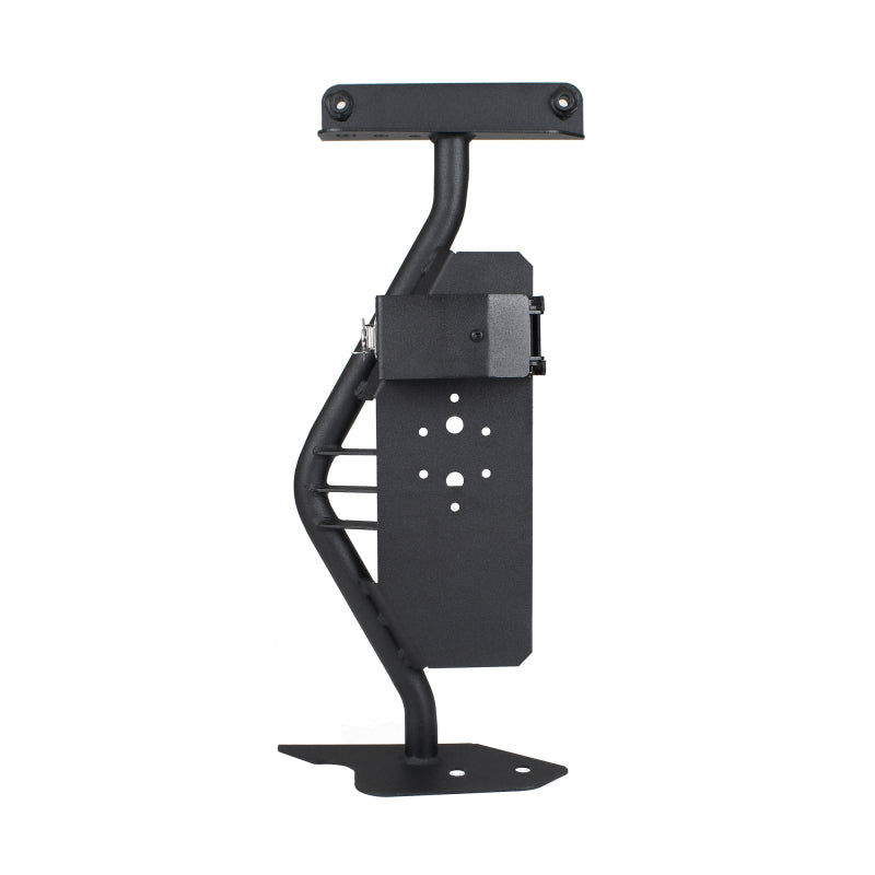 GOR701011T-Go Rhino 18-24 Jeep Wrangler JL/JLU/JT Front Fender Jack Mount for Hi-Lift Jack - Tex. Blk-Jacks-Go Rhino