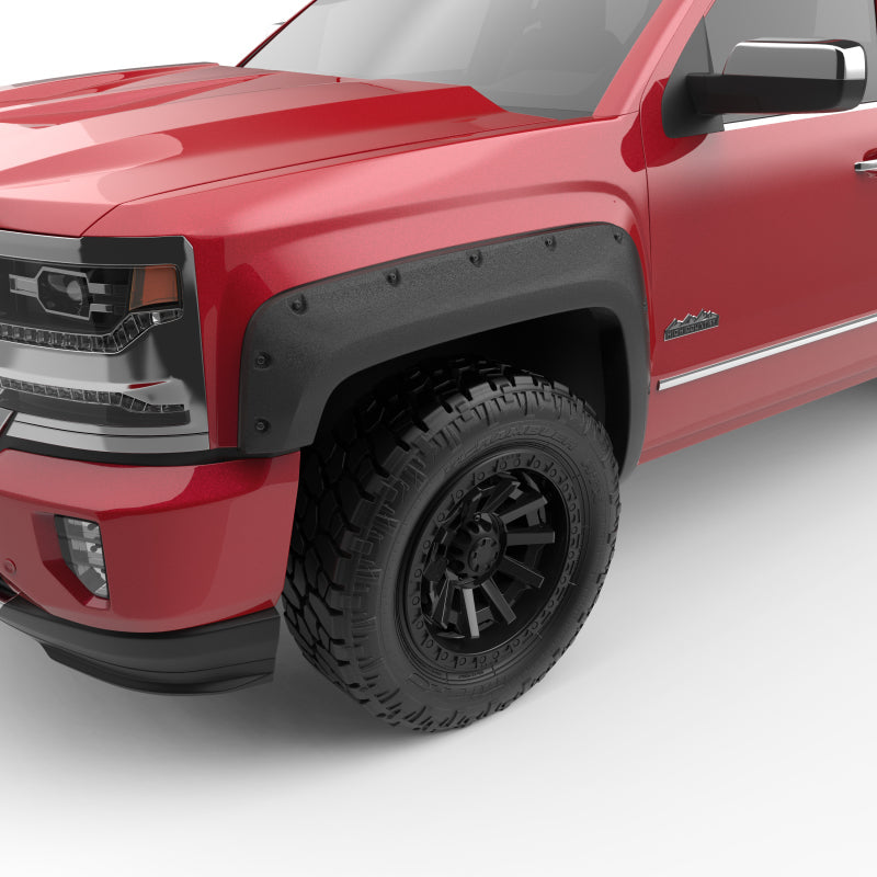 EGR 14-18 Chevrolet Silverado Bolt On Fender Flares 1500 (Set of 4) - Black Ops Auto Works