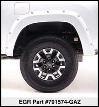 Load image into Gallery viewer, EGR 14+ Chev Silverado 6-8ft Bed Bolt-On Look Color Match Fender Flares - Set - Summit White - Black Ops Auto Works