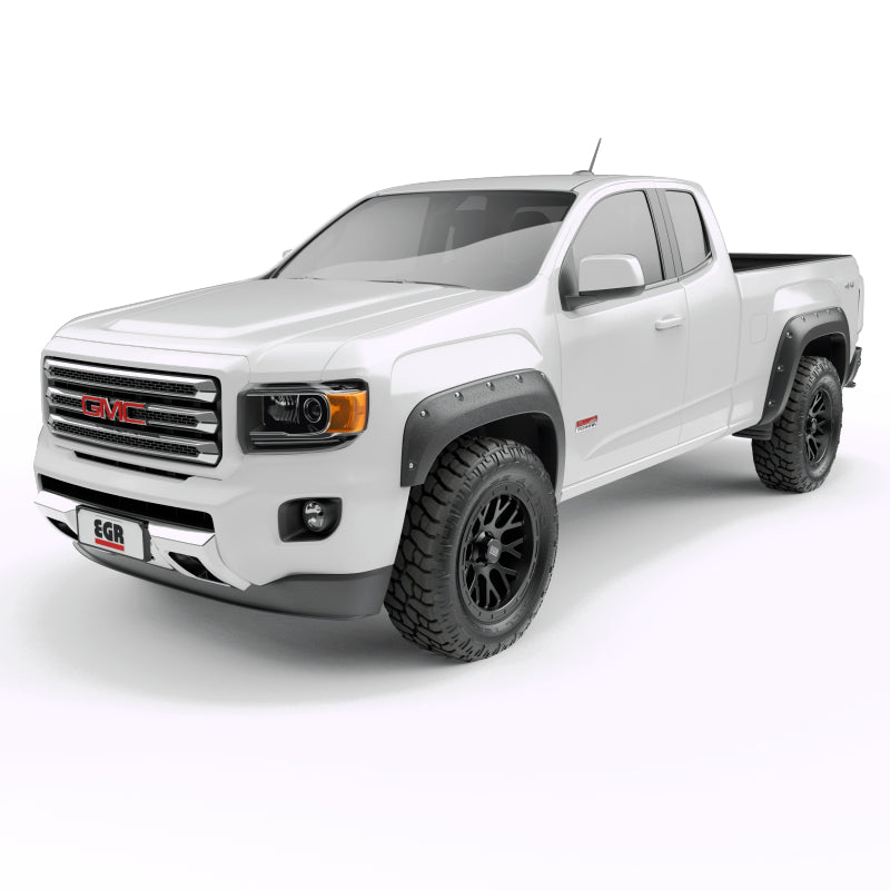 EGR 15-22 GMC Canyon SLT/SLE Denali Baseline Bolt Style Fender Flares Set of 4 - Black Ops Auto Works