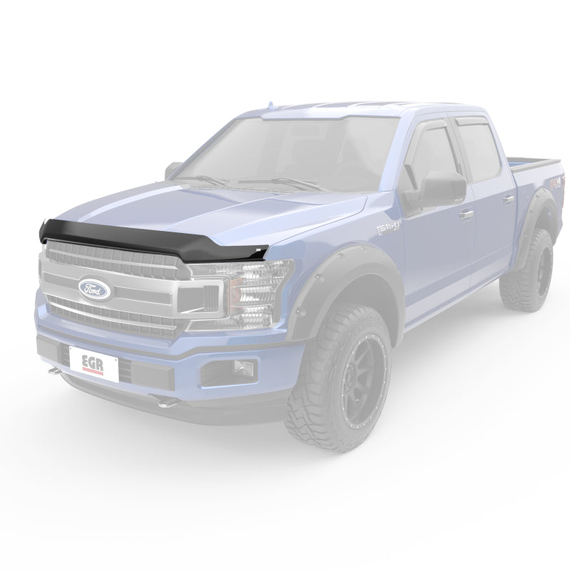 EGR 15+ Ford F150 Superguard Hood Shield - Matte (303475) - Black Ops Auto Works