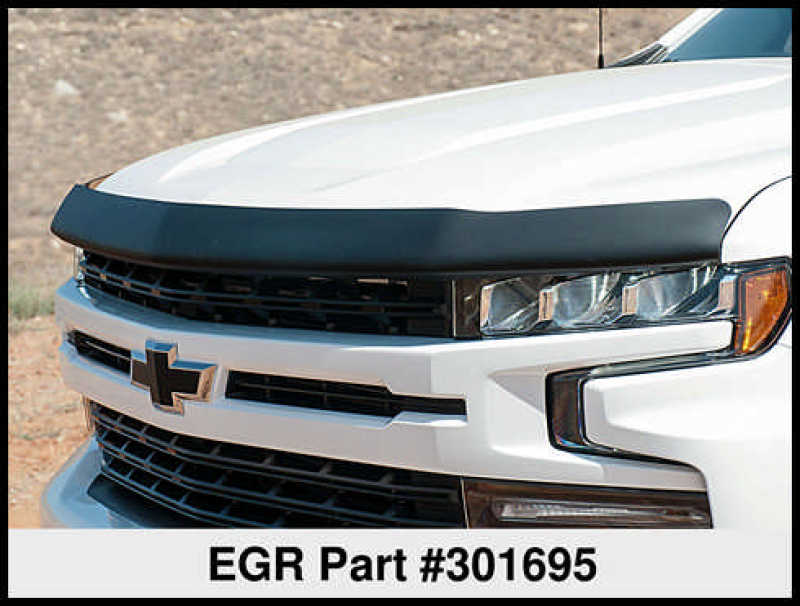 EGR 2019 Chevy 1500 Super Guard Hood Guard - Matte - Black Ops Auto Works