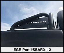 Load image into Gallery viewer, EGR 2019+ Ford Ranger Black Powder Coat S-Series Sports Bar (w/o Side Plates) - Black Ops Auto Works