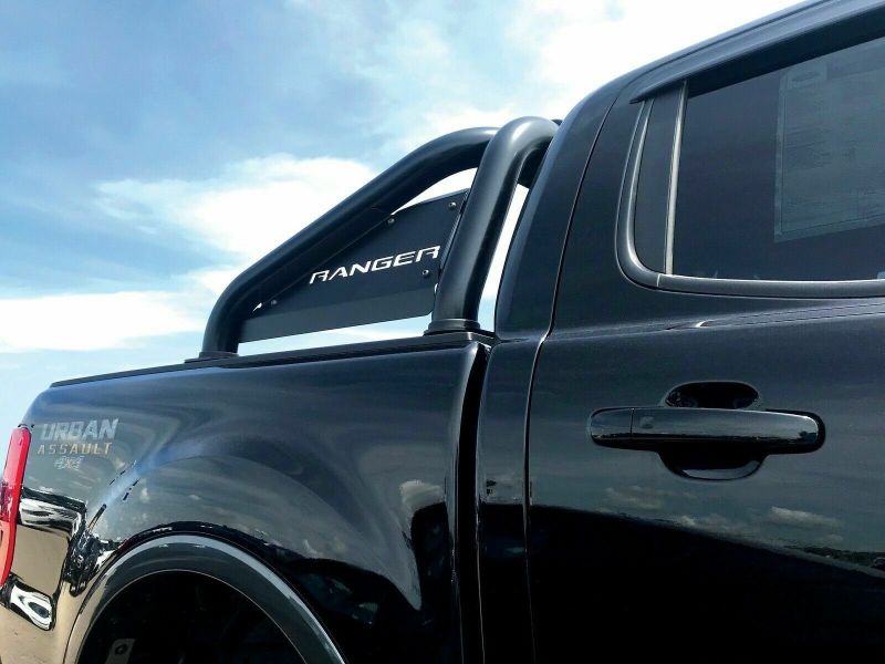 EGR 2019+ Ford Ranger Black Powder Coat S-Series Sports Bar (w/o Side Plates) - Black Ops Auto Works