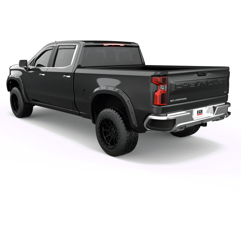 EGR 2023+ Chevrolet Silverado 1500 Bolt-On Look Fender Flares - Black (Set of4) - Black Ops Auto Works
