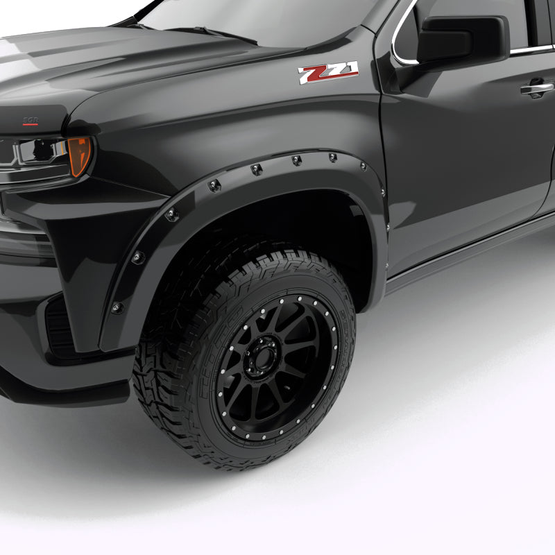 EGR 2023+ Chevrolet Silverado 1500 Bolt-On Look Fender Flares - Black (Set of4) - Black Ops Auto Works