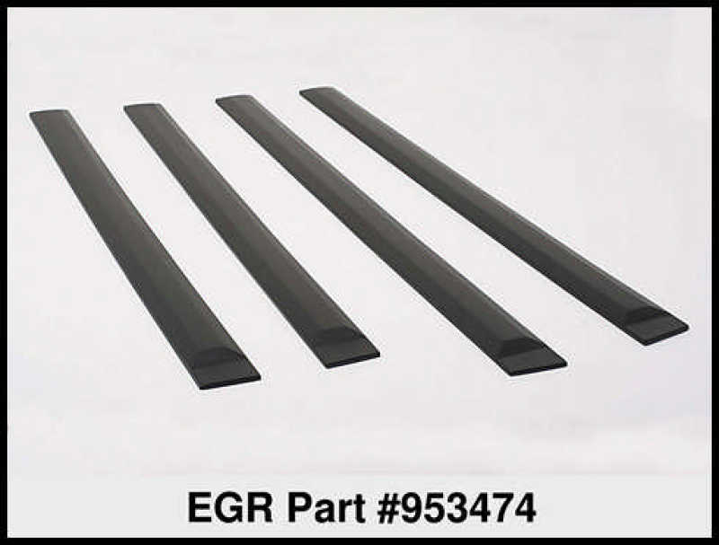 EGR Crew Cab Front 45in Rear 34.5in Rugged Style Body Side Moldings (953474) - Black Ops Auto Works