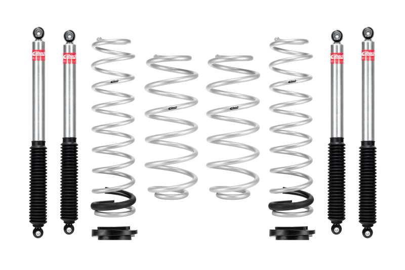 Eibach All-Terrain Lift Kit 18-19 Jeep Wrangler Rubicon JL 4-Door Frt 3in Rr 3in-Eibach-EIBE80-51-023-03-22