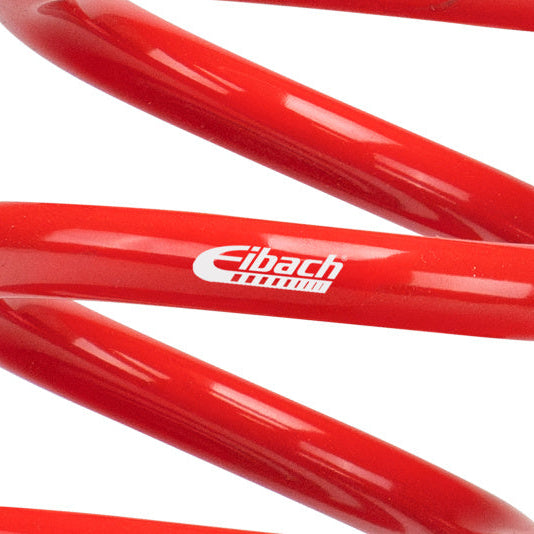 Eibach ERS coil-over race spring installed on vehicle suspension
