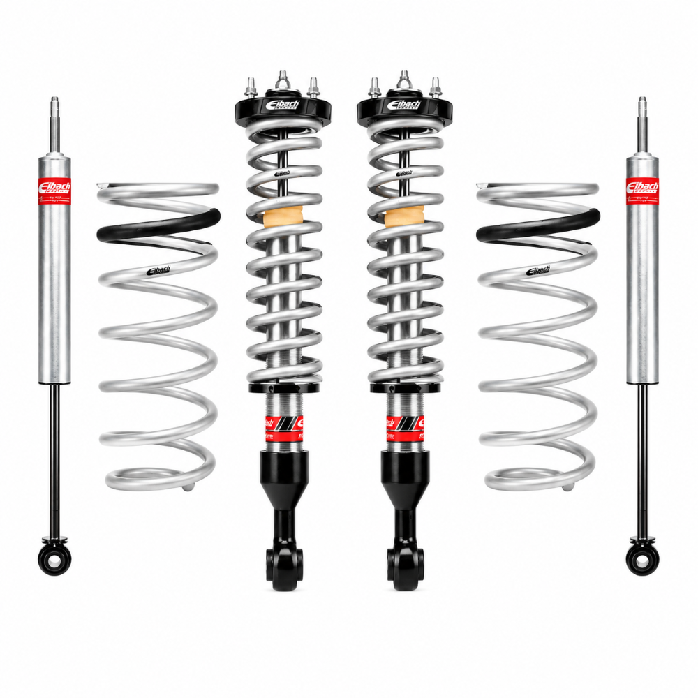 Eibach Stage 2R lift kit for 2023-2025 Toyota Sequoia 4WD with front coilovers and rear reservoir shocks