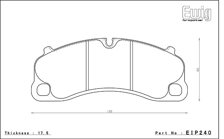 Endless Brake Pads EIP215-Brakes-Endless