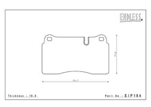 Load image into Gallery viewer, Endless Brake Pads EIP184 - Black Ops Auto Works