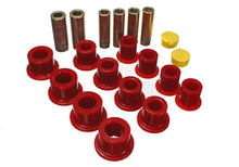 Load image into Gallery viewer, Energy Suspension 00-04 Ford Excursion 4WD / 99-04 F250/F350 4WD Red Front Leaf Spring Bushing Set - Black Ops Auto Works