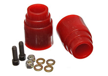 Load image into Gallery viewer, Energy Suspension 00-04 Ford Excursion Red Rear Axle Bump Stop Set - Black Ops Auto Works