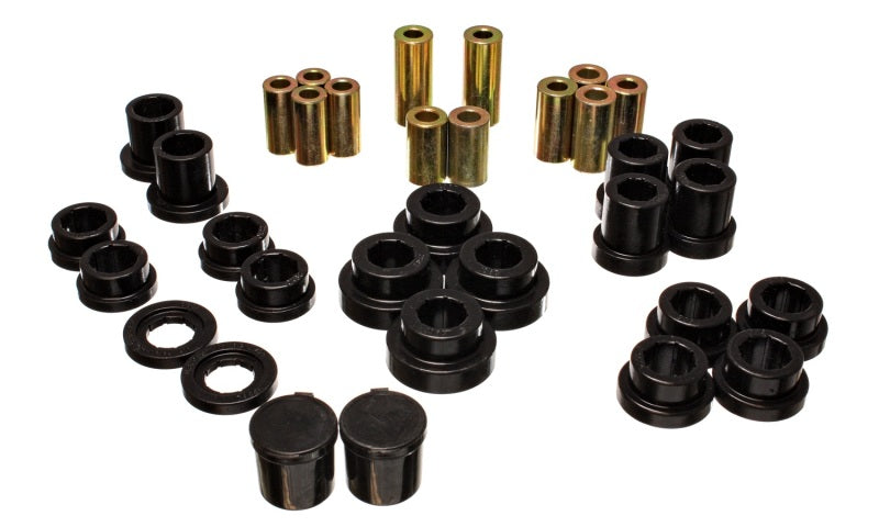 Energy Suspension 00-09 Honda S2000 Black Rear End Control Arm Bushing Set - Black Ops Auto Works
