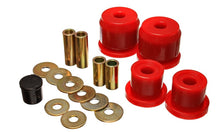 Load image into Gallery viewer, Energy Suspension 00-09 Honda S2000 Red Rear Differential Carrier Bushing Set - Black Ops Auto Works