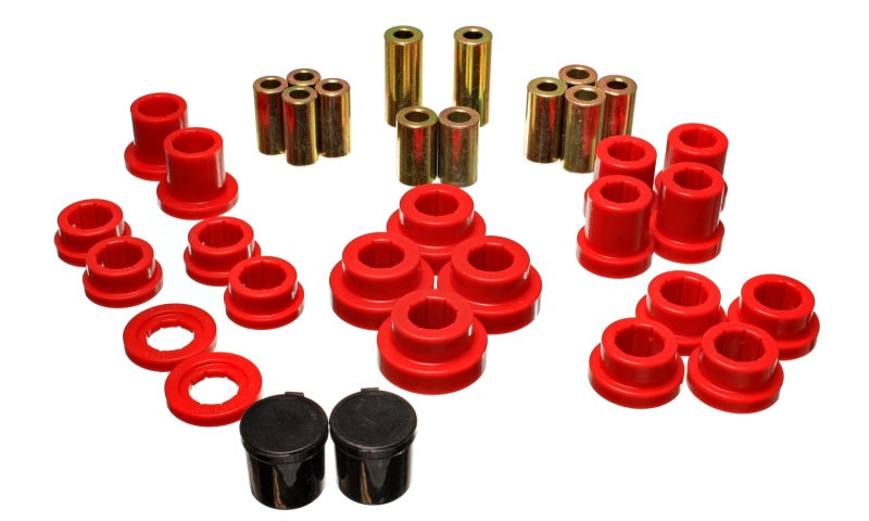 Energy Suspension 00-09 Honda S2000 Red Rear End Control Arm Bushing Set - Black Ops Auto Works