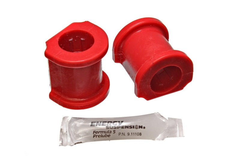 Energy Suspension 01-05 Honda Civic/CRX / 02-05 Civic Si Red 1 inch Front Sway Bar Bushings - Black Ops Auto Works