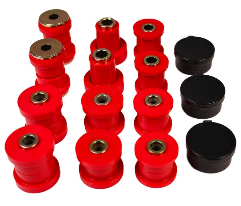 Energy Suspension 01-05 Lexus IS300 Rear Control Arm Bushing Set - Red - Black Ops Auto Works