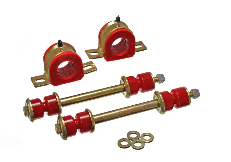 Energy Suspension 01-06 C2500 HD Silverado 2WD Red 36mm Front Sway Bar Bushing Set - Black Ops Auto Works