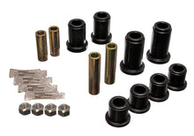 Load image into Gallery viewer, Energy Suspension 01-06 GM Silverado C2500 HD 2WD/K2500 HD 4WD Blk Front End Control Arm Bushing Set - Black Ops Auto Works