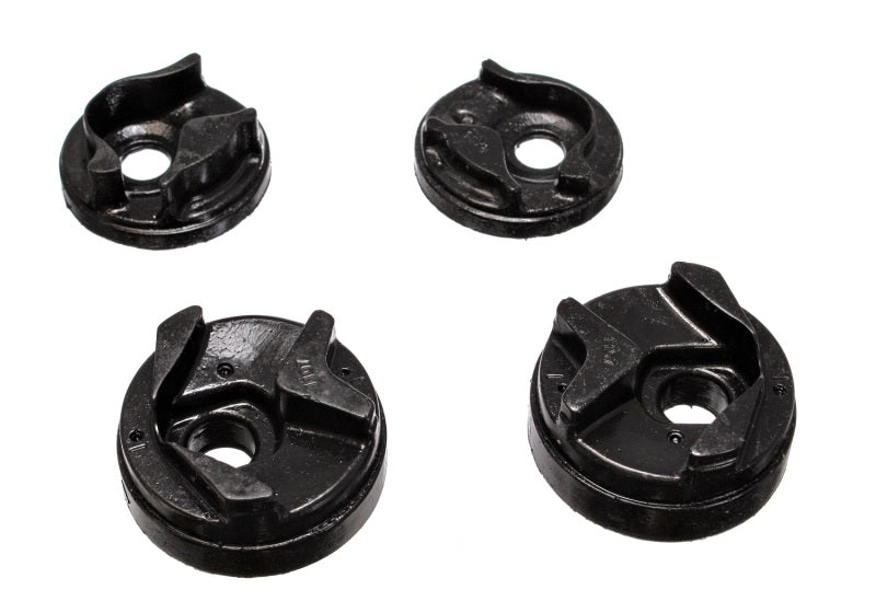 Energy Suspension 02-03 Nissan Sentra/200SX Black Motor Mount Insert Set (w/ Spec V 2.5L engine man - Black Ops Auto Works