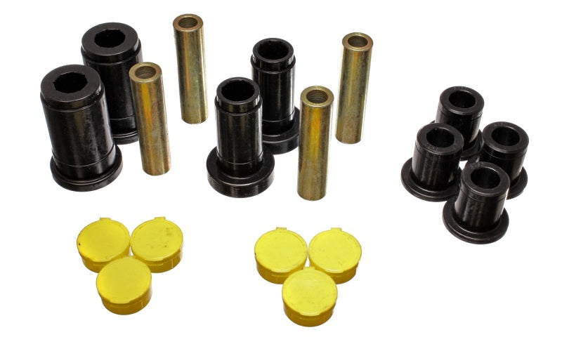 Energy Suspension 02-05 Dodge Ram 1500 2WD Black Front Control Arm Bushing Set - Black Ops Auto Works