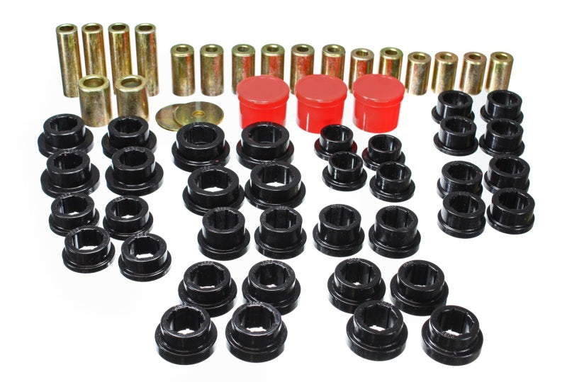 Energy Suspension 02-09 350Z / 03-07 Infiniti G35 Coupe Black Rear Control Arm Bushing Set - Black Ops Auto Works
