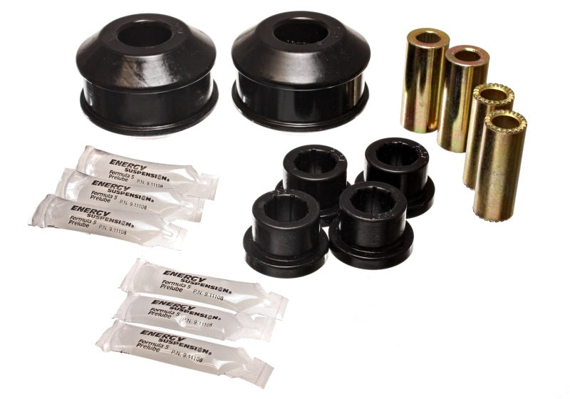 Energy Suspension 03-05 Mitsubishi Lancer EVO 8 Black Front Control Arm Bushing Set - Black Ops Auto Works
