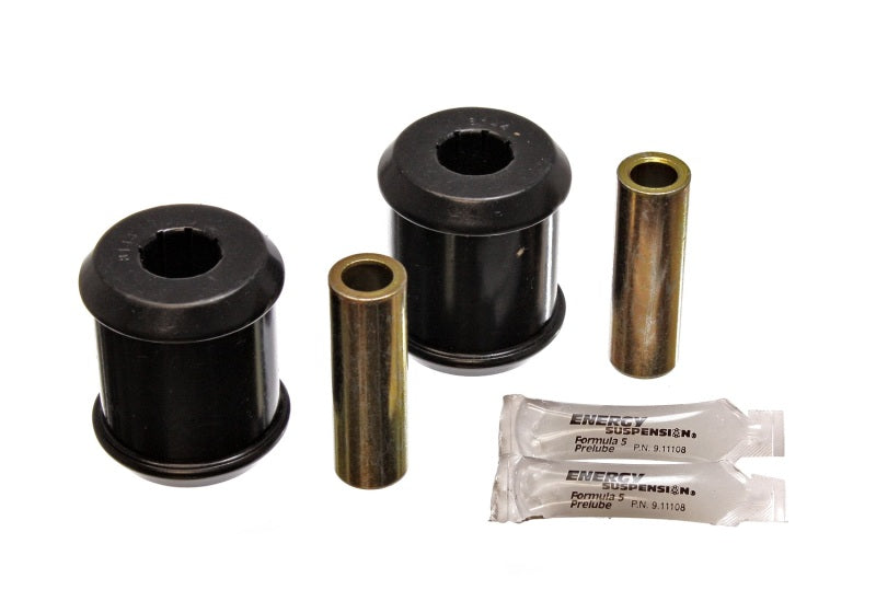 Energy Suspension 03-05 Mitsubishi Lancer EVO 8 Black Rear Trailing Arm Bushing Set - Black Ops Auto Works