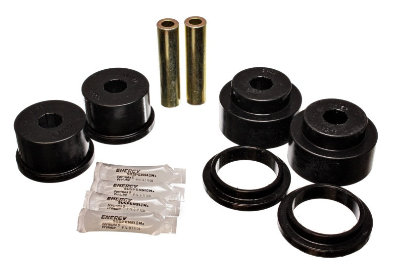 Energy Suspension 03-06 Toyota Corolla/Matrix Black Rear Axle Beam Bushings - Black Ops Auto Works
