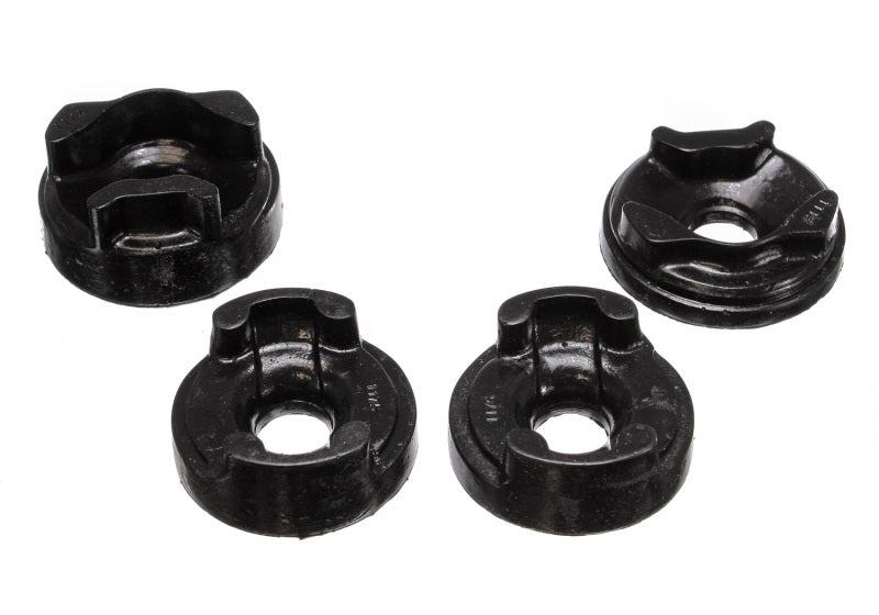 Energy Suspension 03-06 Toyota Matrix Black Motor Mount Insert Set (front and rear torque positions - Black Ops Auto Works