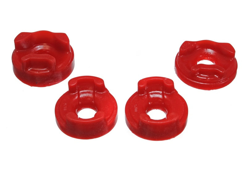 Energy Suspension 03-06 Toyota Matrix Red Motor Mount Insert Set (front and rear torque positions m - Black Ops Auto Works