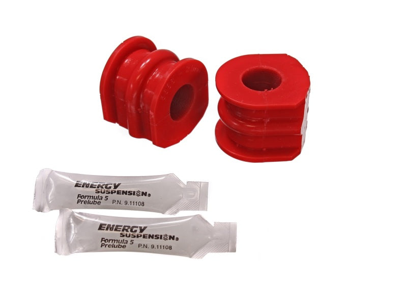 Energy Suspension 03-07 Infiniti G-35 Coupe RWD / 02-09 350Z Red 21mm Rear Sway Bar Frame Bushings - Black Ops Auto Works