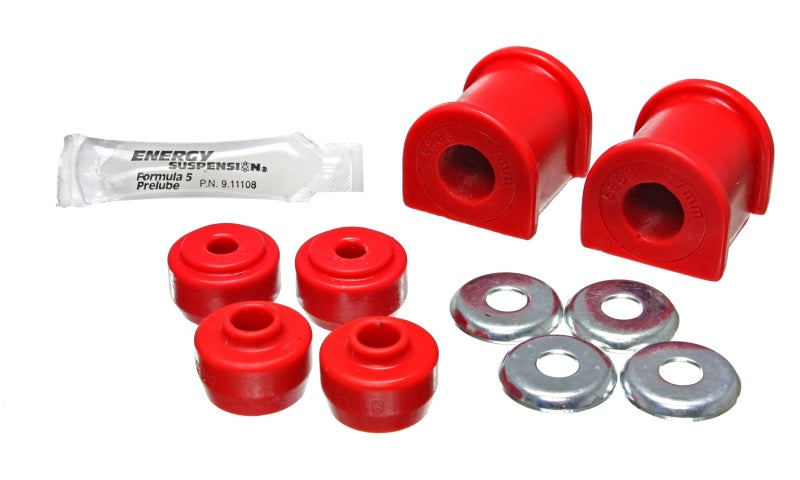 Energy Suspension 03-08 Lexus / 03-08 Toyota 4Runner Red 17mm Rear Sway Bar Bushing Kit - Black Ops Auto Works
