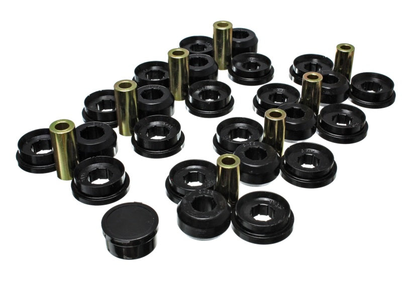 Energy Suspension 03-09 Lexus Gx470 / 07-09 Toyota FJ Cruiser Black Rear End Control Arm Bushing Set - Black Ops Auto Works