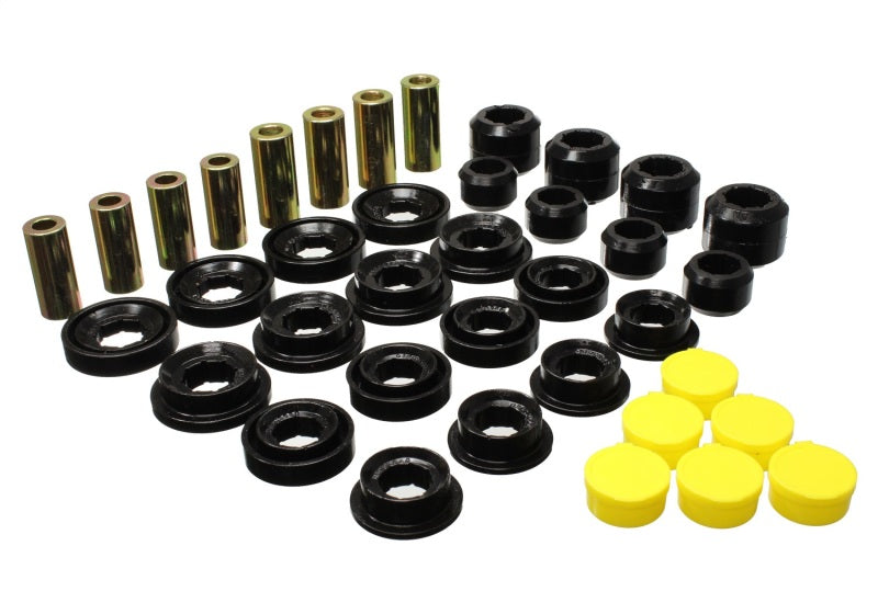 Energy Suspension 03-09 Ram 1500 Pickup 4WD Control Arm Bushing Set - Black - Black Ops Auto Works