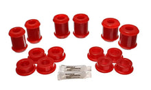 Load image into Gallery viewer, Energy Suspension 04-09 Cadillac XLR/XLR-V / 97-12 Corvette Red Rear End C/A Bushing Set - Black Ops Auto Works