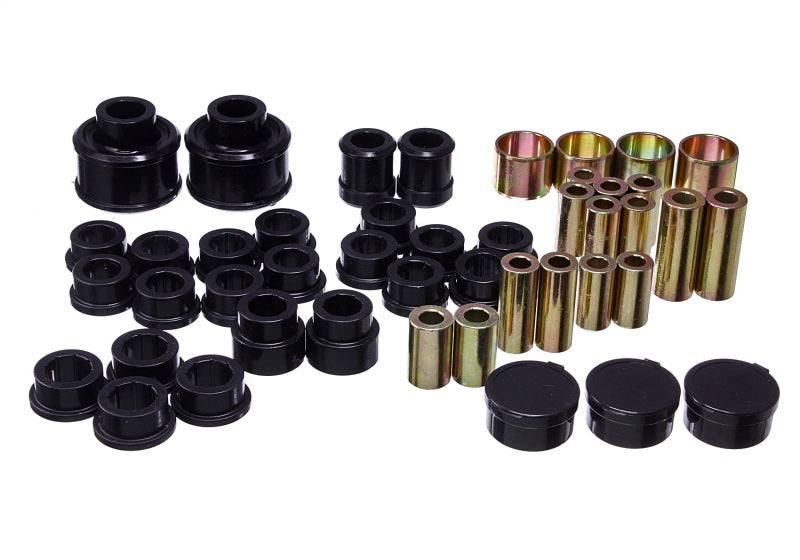 Energy Suspension 05-09 Subaru Legacy Rear Control Arm Bushing Set - Black - Black Ops Auto Works
